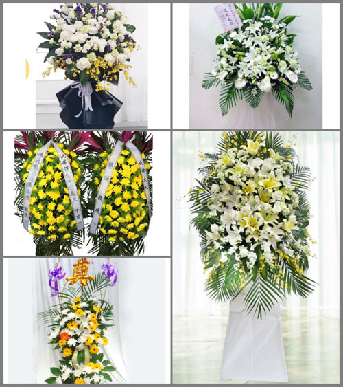 广东东莞市虎门镇沙角社区白事花篮预定
